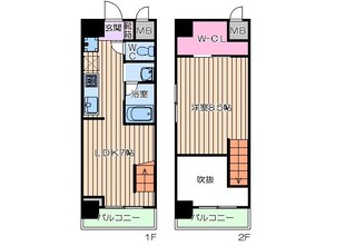 アークアベニュー梅田北の物件間取画像